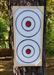 KNIFE THROWING TARGET - Double Sided - POLYETHYLENE - 23 1/4 x 11 1/2 x 2 Only $74.99